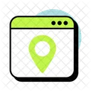 Online Location Location Pointer Location Pin Icon