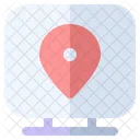 Online Location  Icon