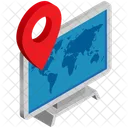 Logistics Delivery Online Icon