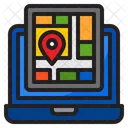 Online Location Map Loaction Icon