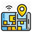 Online Location Map Gps Icon