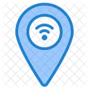 Online Location Wifi Location Online Icon