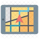 Online Location Direction Map Icon