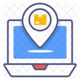 Online Location  Icon