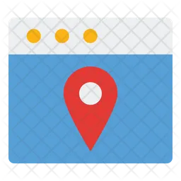 Online Location  Icon