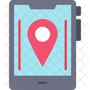 Online Location Mobile Location Marker Icon