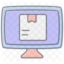 Online Logistic Lineal Color Icon Icon