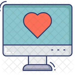 Online Love  Icon