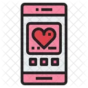 Smartphone Love Callphone Icon