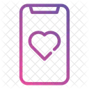 Smartphone Love Valentines Day Icon