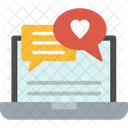 Online Love Chat  Icon
