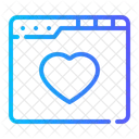 Love Heart Romance Icon