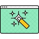 Online magic wand  Icon