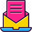 Laptop Email Technology Icon