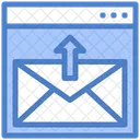 Online Mail Send  Icon