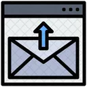 Online-Mail senden  Symbol