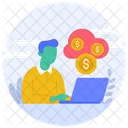 Online Making Money  Icon