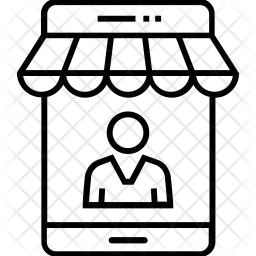 온라인 쇼핑몰  아이콘