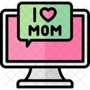 Online-Mama-Nachricht  Icon