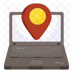 Online Map Flag Icon