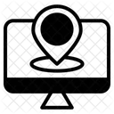Online Map Location Map Icon