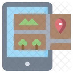 Online Map  Icon