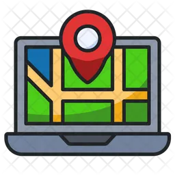 Online Map  Icon