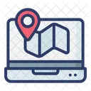 Online Map Maps Compass Icon