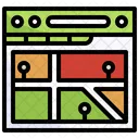Online Map  Icon