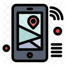 Online Map  Icon