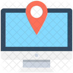 Online Map Icon
