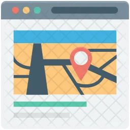 Online Maps  Icon