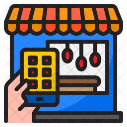 Online Market  Icon