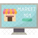 Online Market  Icon