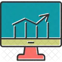 Online Market Growth  アイコン