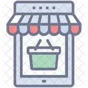 Online Market Online Shop Online Store Icon