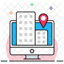 Online Market Location Location App Gps Navigator Icon