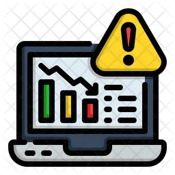 Online Market Loss  Icon