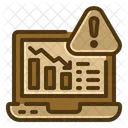 Online Market Loss Market Loss Market Crisis アイコン