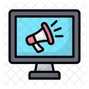 Online Marketing  Symbol