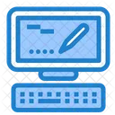Online Marketing Computer Keyboard Icon