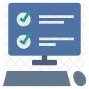 Questionnaire Poll Test Icon