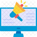 Online Marketing Computer Icon