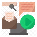 Online Marketing  Symbol
