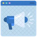 Online Marketing  Icon
