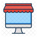 Marketplace Ecommerce Online Icon