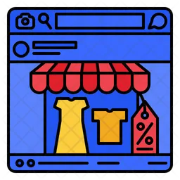 Online Marketplace  Icon