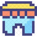 Pixel 8 Bit Online Icon