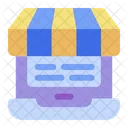 Online-Markt  Symbol