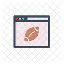 Webpage Browser Sport Icon